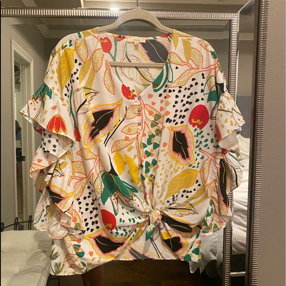 Floral blouse